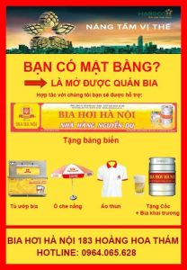 Trở thành đại lý phân phối bia hơi Hà Nội – Hưởng nhiều chính sách hỗ trợ hấp dẫn